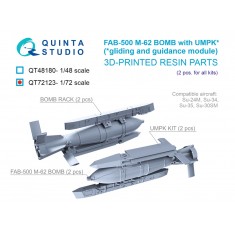 1/72 FAB-500 M-62 Guided Glide Bombs with UMPK (2pcs)