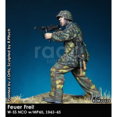 1/35 Feuer Frei! W-SS NCO w/MP40, Normandy 1944