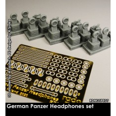 1/35 German Panzer Crew Headphones (5 sets)
