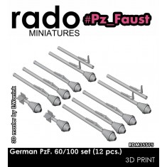 1/35 Panzerfaust 60/100 set (12pcs)