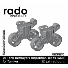 1/35 US M36 Tank Destroyers Suspension Set #1 for Tamiya kit