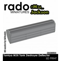 1/35 US M36 Tank Destroyer Deflector for Tamiya kit
