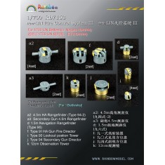 1/700 IJN Fire Control System III (24 Resin parts, 1 PE)