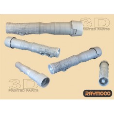 1/48 Mikoyan MiG-31 Engine D-30F6 for AMK kits
