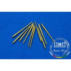 Gun Barrels for 1/200 105mm German Naval Gun (10pcs/szt)