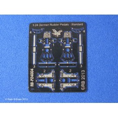 1/24 German Luftwaffe Rudder Pedals