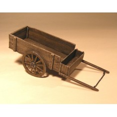 1/35 (54mm) Hand Cart (incl. a decal, chain and copper eyelets)