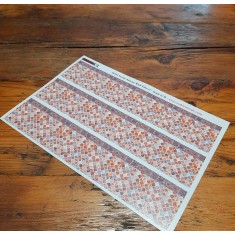 1/35 Arab /North African Wall Tiles - C - A5 sheet 15 x 20cm