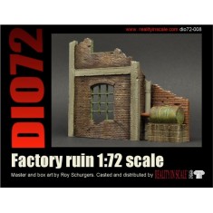 1/72 Factory Ruin with Enamel Signs & a Clear Sheet
