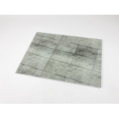 1/72 Concrete Base Rectangular Type 2 Diorama Base with 3D Effect (300x230mm)