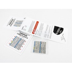 1/24 Quick Set 3D Acrylic Instrument Panel - European License Plates Vol.03