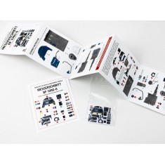 1/24 Messerschmitt Bf 109G-6 Instrument Panels for Airfix kit