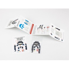 1/24 Focke Wulf Fw 190A-5 Cockpit Panels and Detail Parts for Airfix kit