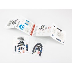 1/24 Focke Wulf Fw 190A-6 Cockpit Panels and Detail Parts for Airfix kit