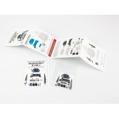 1/24 Messerschmitt Bf 109E-4 Cockpit Panels and Detail Parts for Airfix kit
