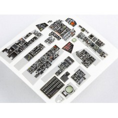 1/32 McDonnell DOUGLAS F-4J Phantom II Instrument Panel for Tamiya kit