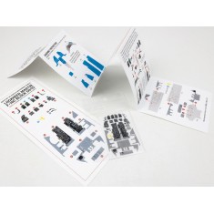 1/32 F-16C Block 50/52 Quick Set 3D Acrylic Insturment Panel for Tamiya kit