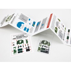 1/32 J2M3 Raiden Type 21 Cockpit Instrument Panels n Detail Parts for Hasegawa kits