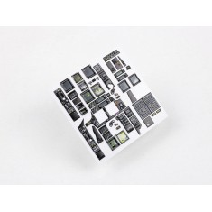 1/35 AH-64D Avionics Bays Instrument Panels for Takom kits