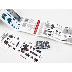 1/35 AH-64D Avionics Bays Instrument Panels for Meng kits
