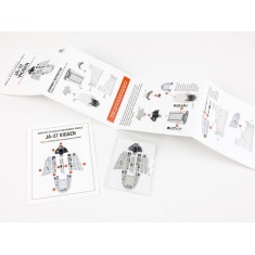 1/48 Saab Ja-37 Viggen 3D Instrument Panel for Italeri kit