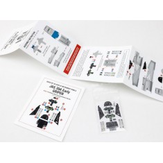 1/48 Jas-39A Gripen Early version 3D Acrylic Insturment Panel (Quick Set) for Italeri kits