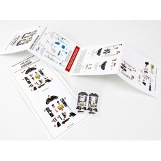 1/48 F4U-1A/2 Corsair 3D Acrylic Instrument Panel (Quick Set) for Magic Factory kits