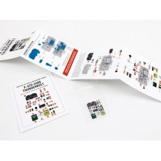 1/48 P-47D-25RE Thunderbolt 3D Acrylic Instrument Panel (Quick Set) for MiniArt kits