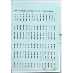 1/48 Decals - No Push / First Aid Kit (Modern)