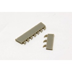 1/48 Mitsubishi J2M Raiden Exhaust for Hasegawa kits