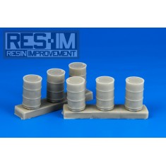 1/72 WWII Soviet Drums (6pcs)