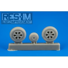 1/72 Mikoyan-Gurevich MiG-21 Wheel Set