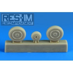 1/72 Mikoyan-Gurevich MiG-21 (Late) Wheel Set