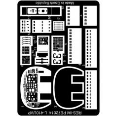 1/72 Let L-410 UVP Turbolet PE Detail Set for AZ model