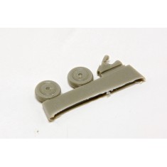 1/72 Mitsubishi J2M Raiden Wheel set for Hasegawa kits