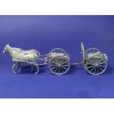 1/35 Articulated Wagon with Horses (Full Resin kit)
