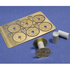 1/35 US Pattern Large Cable Reels (3 pieces)