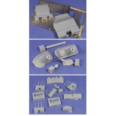 1/35 M4A2 Sherman III Deep Wading Detail Set for Tasca kit