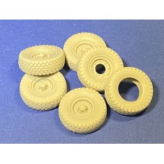 1/35 Chevrolet Firestone Tyres for Tamiya kits