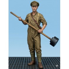 1/35 Artilleryman No.4 with Rammer Summer Dress 1916