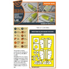 1/48 F-82F/G/E/H Twin Mustang Paint Masking for Modelsvit kits #4818/4820