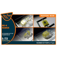 1/72 Be-6 Madge Painting Mask for Trumpeter Kit