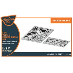 1/72 Polikarpov I-16 Type 5 Detail set for ClearProp kits