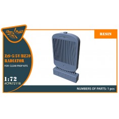 1/72 ZiS-5/5V/BZ39 Truck Radiator for Clear Prop Models