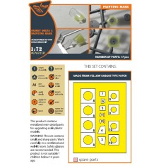 1/72 Fairey Delta 2 FD2 Paint Mask for Dora Wings kit