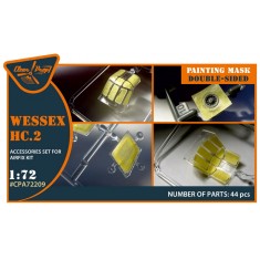 1/72 Westland Wessex HC.2 Double-Sided Paint Mask for Airfix Kit