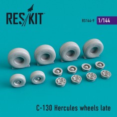 1/144 Lockheed C-130 Hercules Wheels Late for Revell/A-model/Minicraft kits