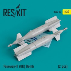 1/32 British Tornado/Eurofighter Paveway-II Bomb (2pcs) for Revell kits