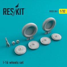 1/32 Polikarpov I-16 Wheels set for ICM kits