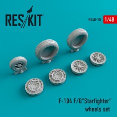 1/48 Lockheed F-104 F/G "Starfighter" Wheels for Revell/Hasegawa/Esci/Monogram kits